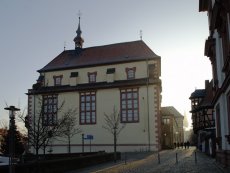 Außenansicht der Kunsthalle Jesuitenkirche (Foto: Wiedemann)