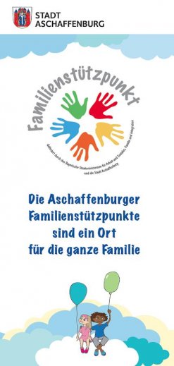 Flyer Aschaffenburger Familienstützpunkte