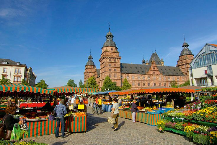 Aschaffenburger Wochenmarkt (Foto: Till Benzin)
