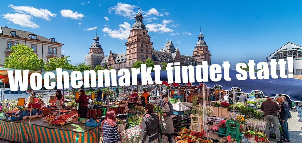 Aschaffenburger Wochenmarkt (Foto: Till Benzin)