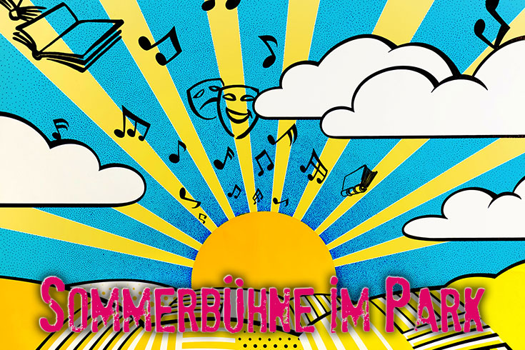 Sommerbühne im Park
