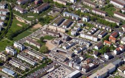 Luftbild des Wohngebietes Spessart-Gärten von Nürnberg Luftbild, Hajo Dietz