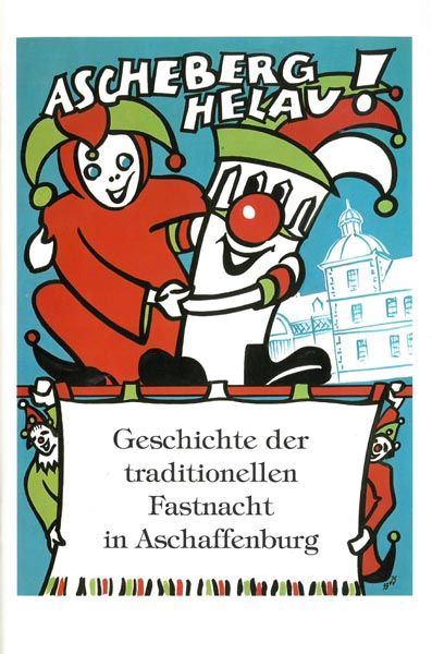 Umschlag Begleitheft zur Ausstellung Ascheberg Helau!