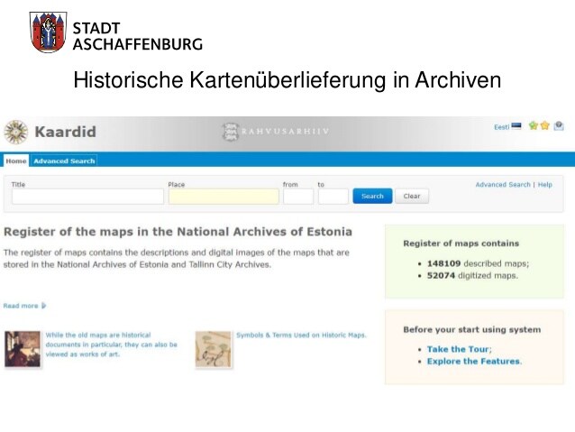Historische Kartenüberlieferung in Archiven
Archivwissenschaft, Johannes Papritz – und
am Ende (dann doch) Digitalisierung...