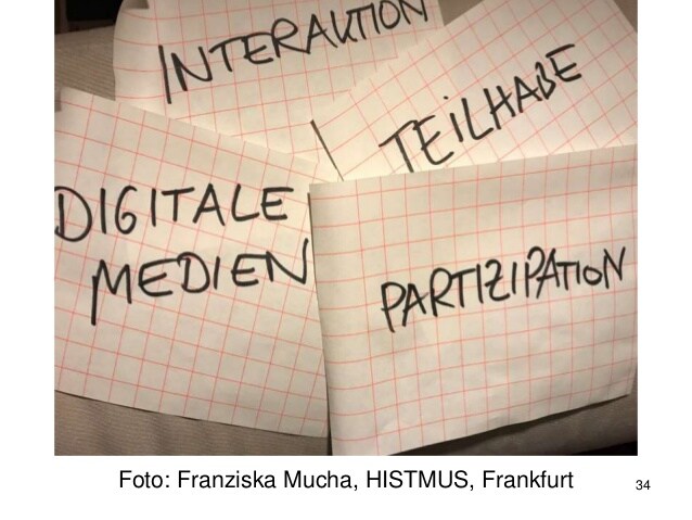 Foto: Franziska Mucha, HISTMUS, Frankfurt 34
 