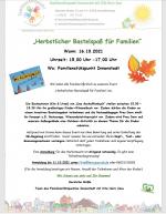  Plakat "Herbstlicher Bastelspass"