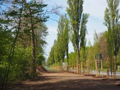 Darmstädter Straße stadteinwärts fotografiert