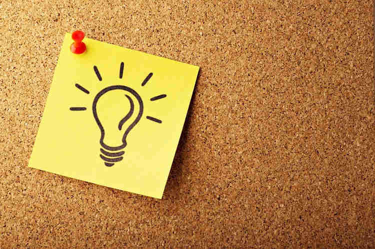Idee Post-it Gründer