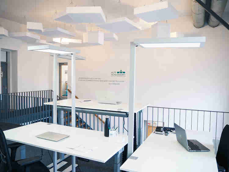 Coworking Workspace Digitales Gründerzentrum Aschaffenburg Gemeinschaftsbüro