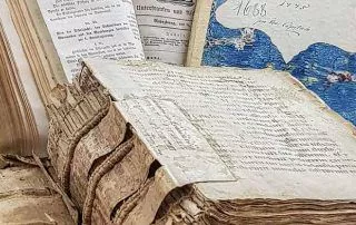 Flyer Ausstellung Papier ist nicht geduldig