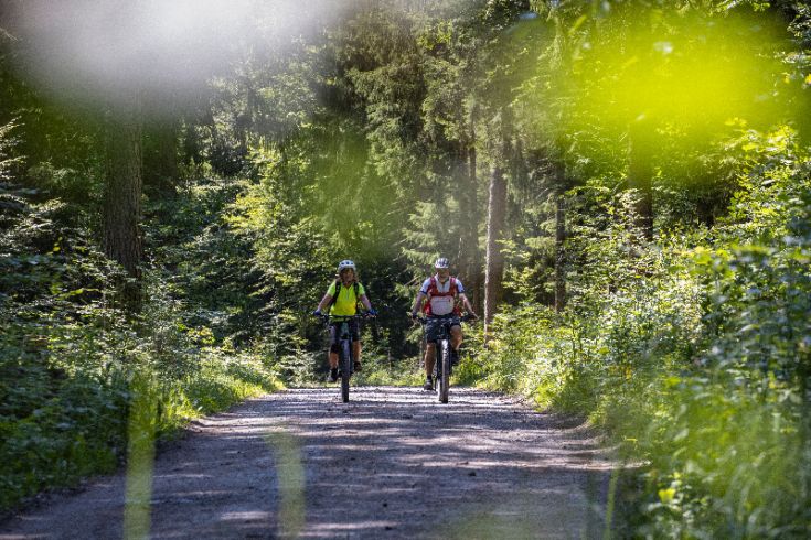 »Mountainbike-Touren (© Tourismusverband Spessart-Mainland/Holger Leue)«
