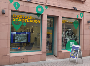 Eingang Roßmarkt 11/Digitalladen