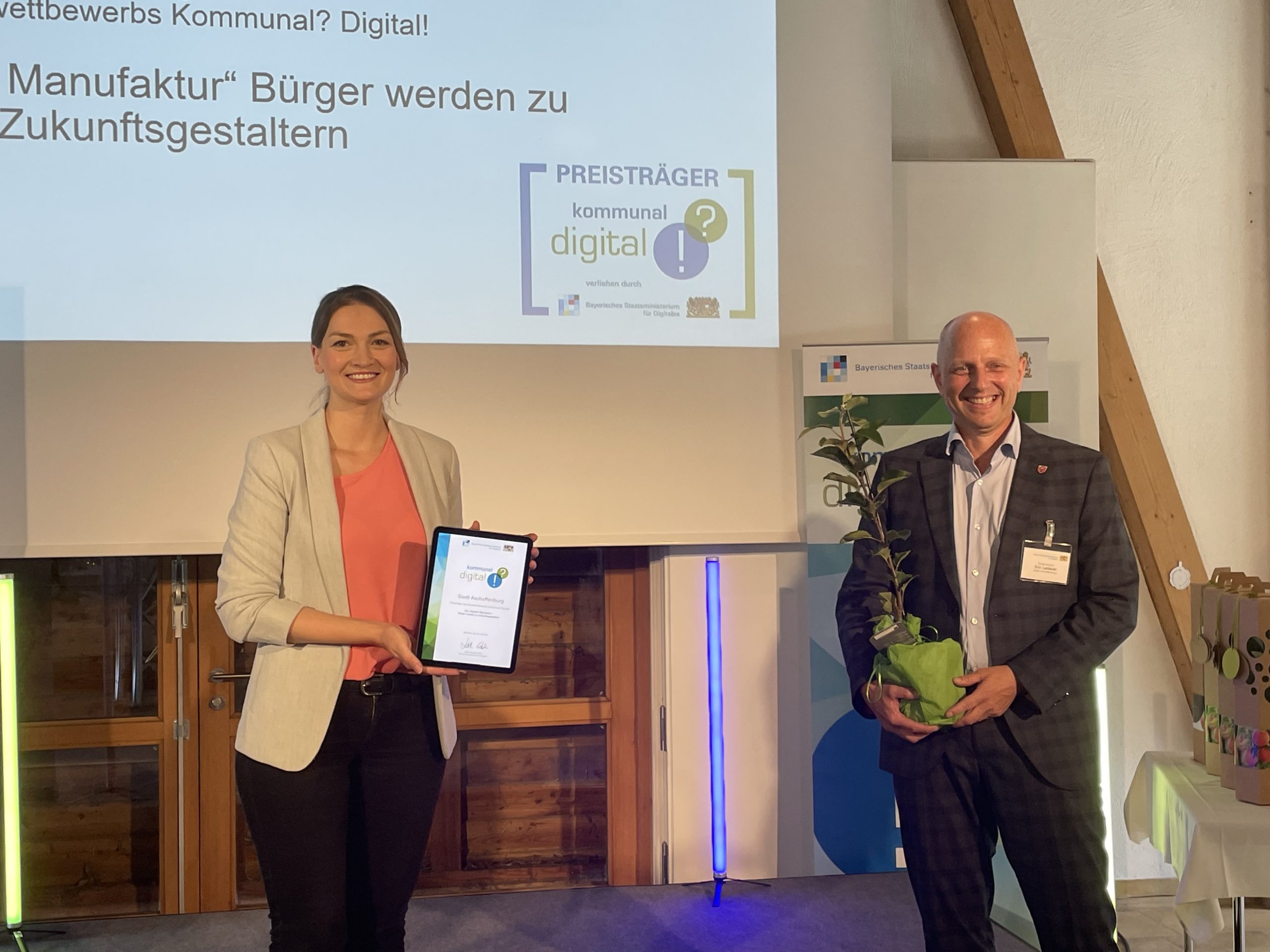 Read more about the article Zukunftsmusik spielt heute: Land Bayern fördert Digitales Leuchtturmprojekt der Stadt  zur Bürgerbeteiligung