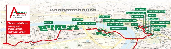 Fernw&auml;rmeleitung in der Oberstadt