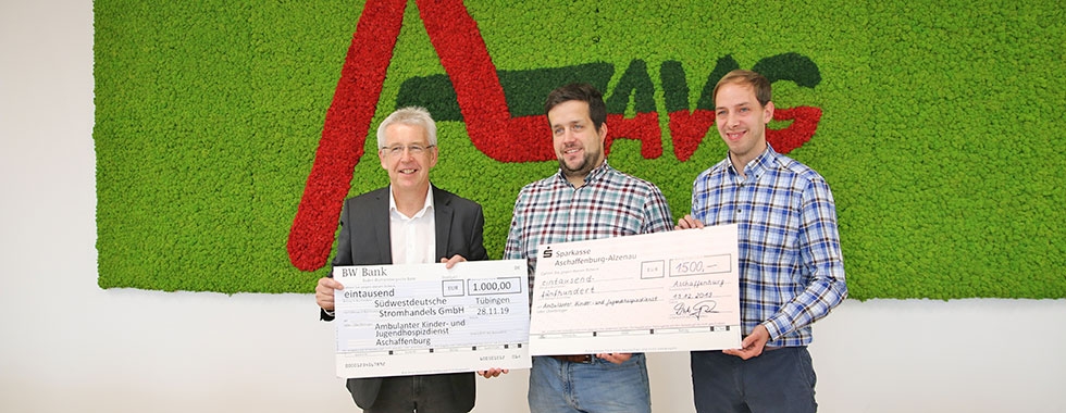 Dieter Gerlach (Gesch&auml;ftsf&uuml;hrer AVG), Norbert Becker (Koordinator des AKHD), Florian Hartlieb (Vorsitzender des Betriebsrats AVG)