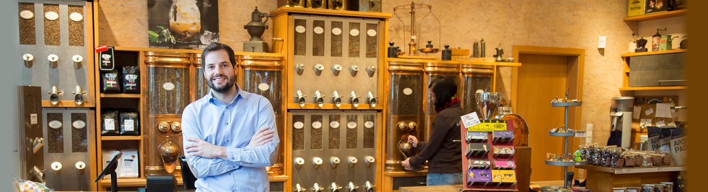 Jonas Braun, Gesch&auml;ftsf&uuml;hrer Kaffee Braun GmbH