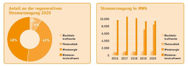 Regenerative Stromerzeugung bis 2020