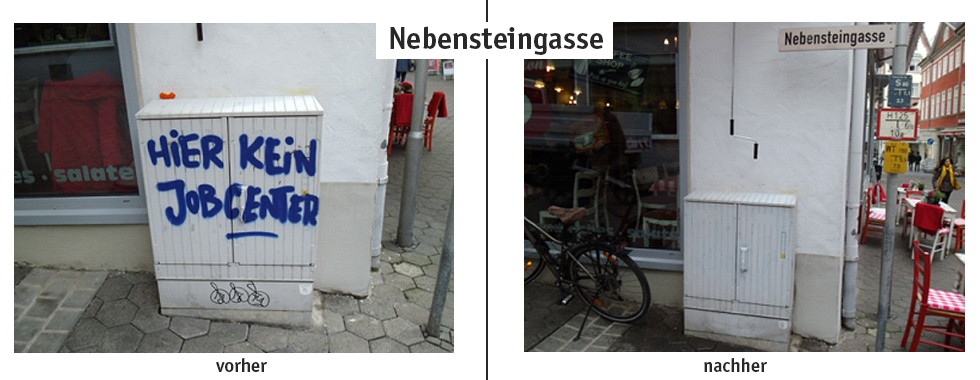 Innenstadtreinigung Nebensteingasse