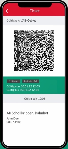 Ticket anzeigen