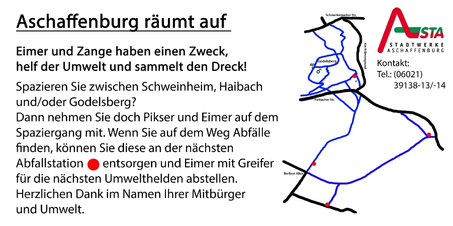 Aschaffenburg r&auml;umt auf 