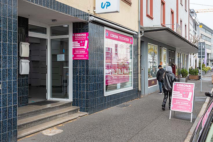 Teststelle Cultura Pflegedienst (Foto: Till Benzin)