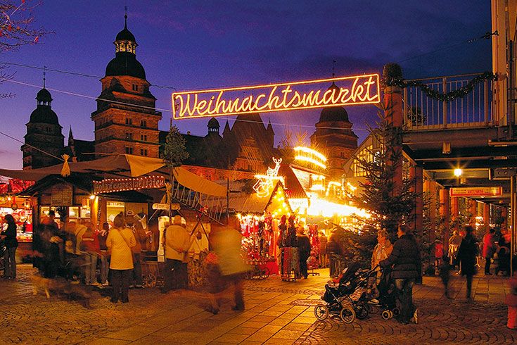 Weihnachtsmarkt Aschaffenburg (Foto: Till Benzin)