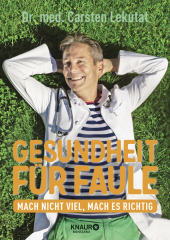 Buchcover Gesundheit für Faule
