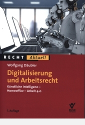 Buchcover Digitalisierung und Arbeitsrecht