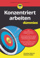 Buchcover Konzentriert arbeitn für Dummies