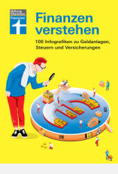 Buchcover Finanzen verstehen – 100 Infografiken zu Geldanlagen, Steuern und Versicherungen