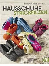 Buchcover Hausschuhe strickfilzen
