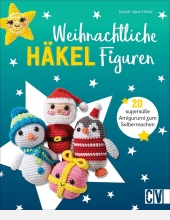 Buchcover Weihnachtliche Häkelfiguren