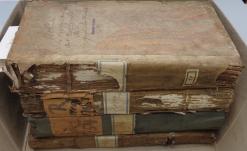  Rechenbücher des Aschaffenburger Stadtbaumeisters aus den Jahren 1759-65