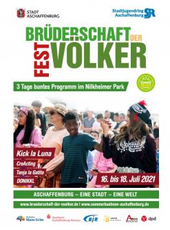  Plakat Fest Brüderschaft der Völker
