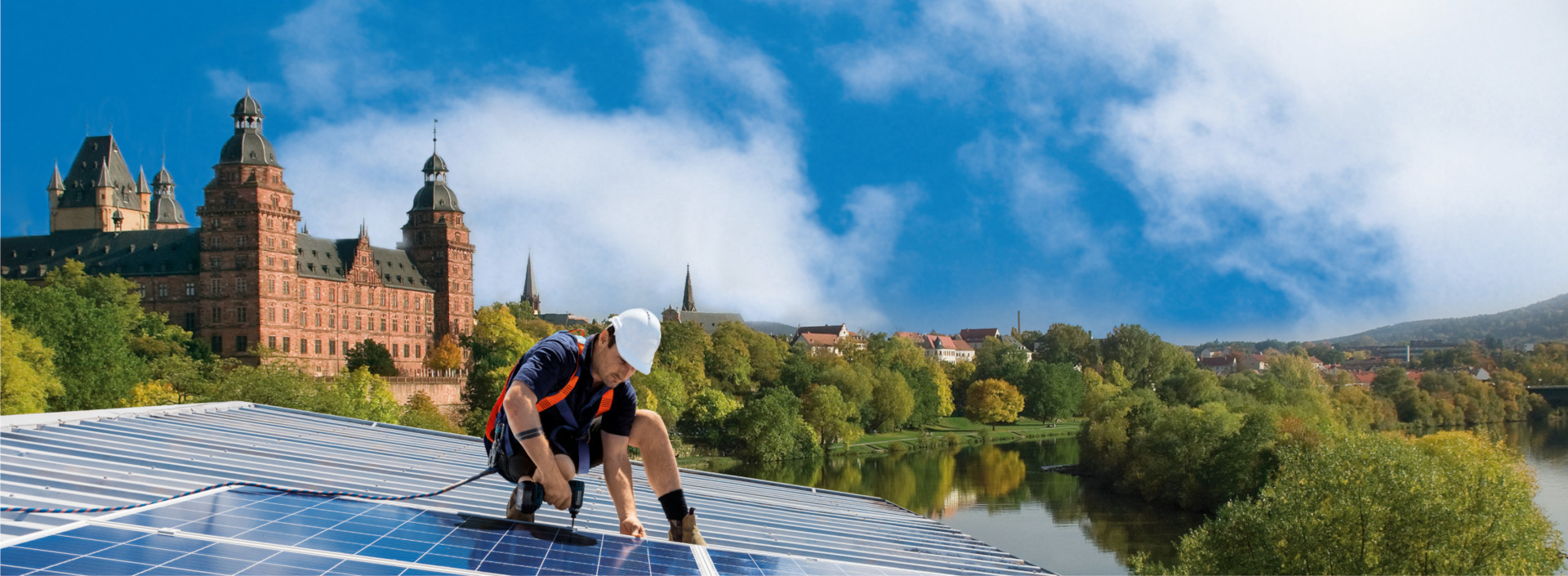 Anbringung von Photovoltaikanlagen