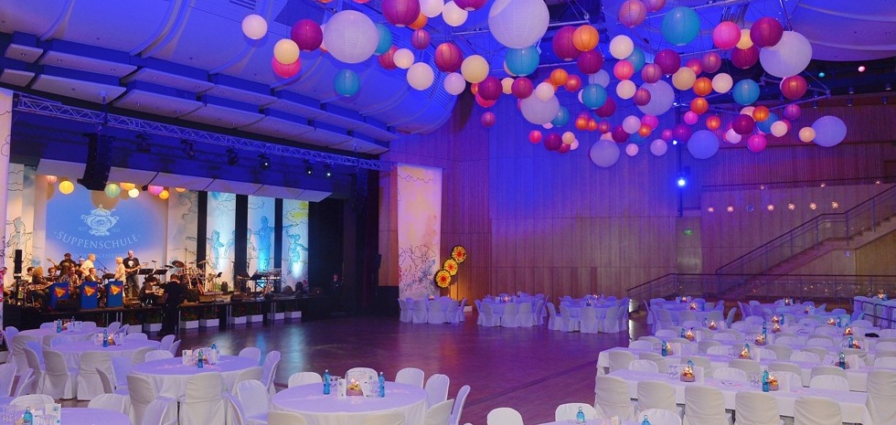 Stadthalle Aschaffenburg – Suppenschulball (Foto: Wunschtraummacher)