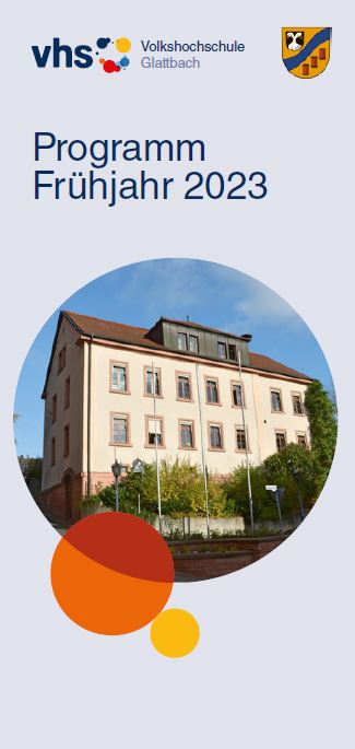 Dekoratives Bild, Cover vom Programmheft  Frühjahr 2023