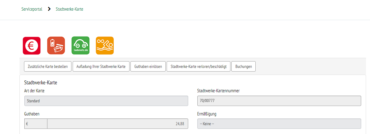 Screenshot Berechtigungen