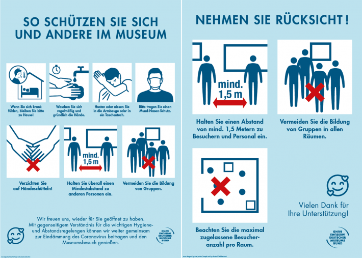 Hygienemaßnahmen und Abstandsregelungen