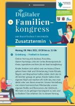  Plakat für Online-Vortrag „Erziehung – Freiheit in Grenzen“ 