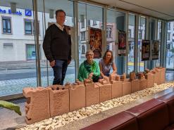  Präsentation der Stadtansicht in Stein