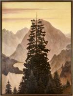  Gemälde Hochwald von Christian Schad
