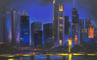 Frankfurt City bei Nacht   (889, Hermann) – derzeit ausgeliehen