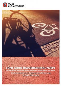 Titelbild des Sachstandsberichtes 5 Jahre Radverkehrskonzept