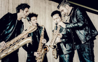 (c)Andrej Grilc Alexej Gerassimez und SIGNUM saxophone quartet