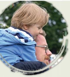  Vater mit Kind
