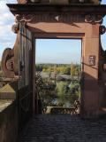 Blick vom Schloss auf den Main 