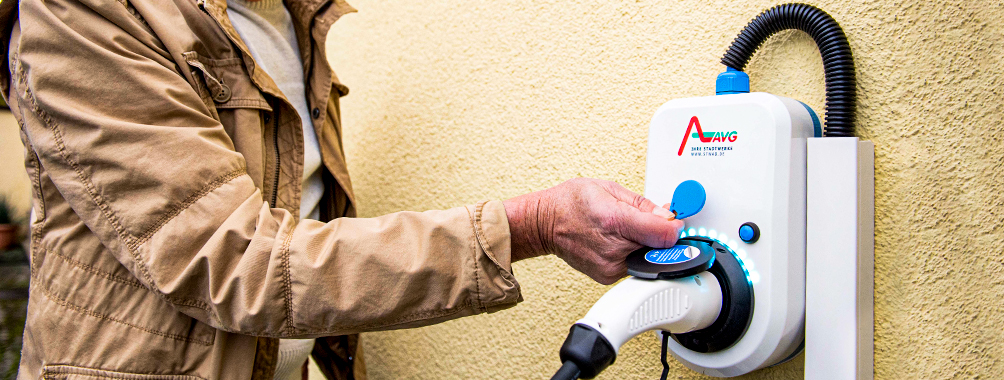 E-Mobil mit der AVG