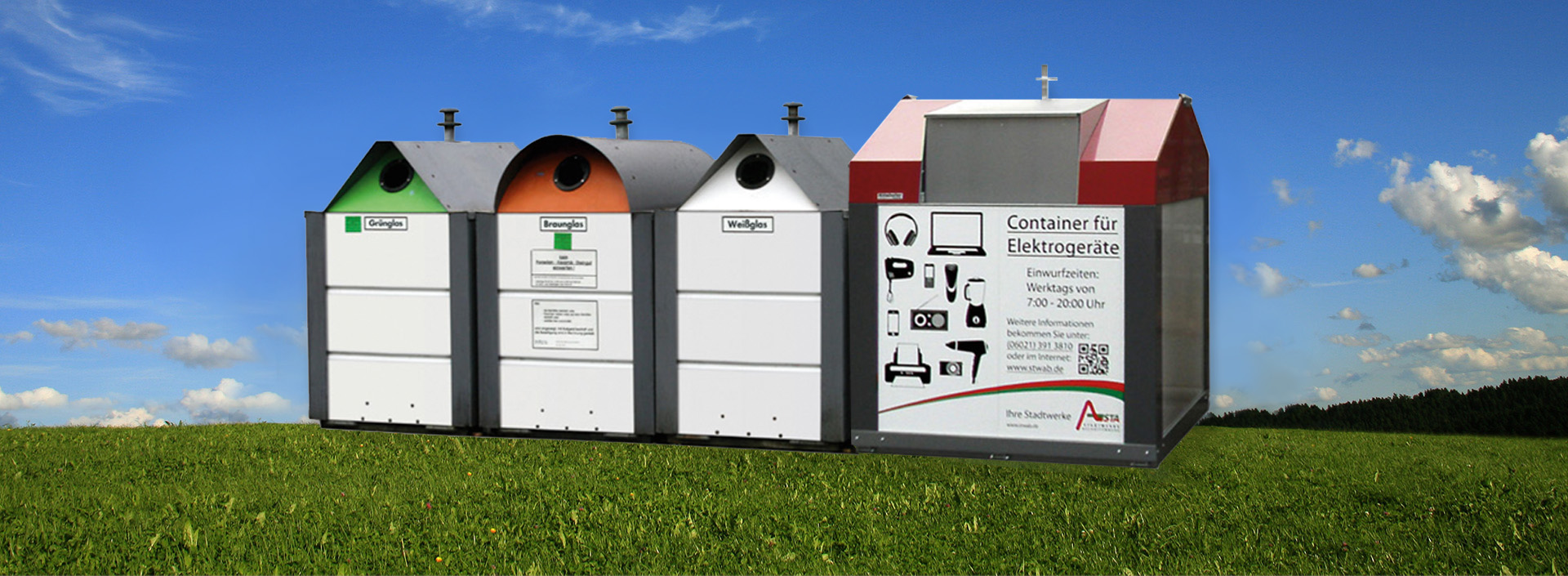 Bild von Containern