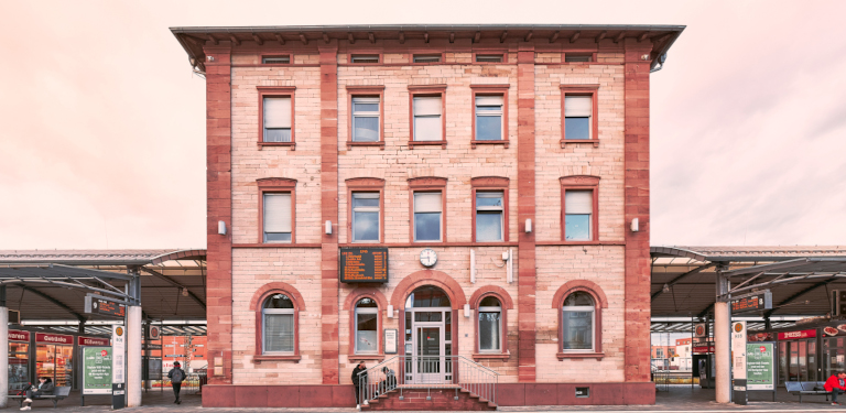 Bild vom Bahnhof